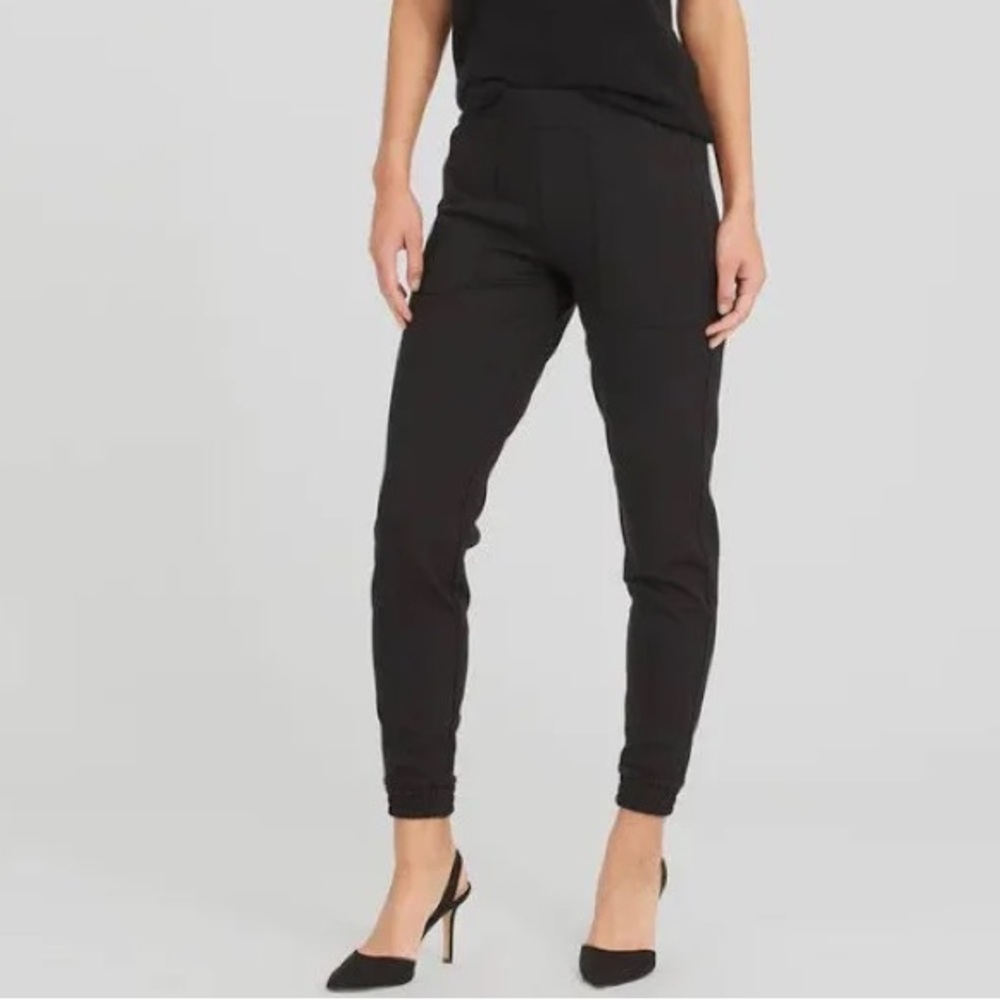 SPANX Classic Black The Perfect Pant Jogger size XS